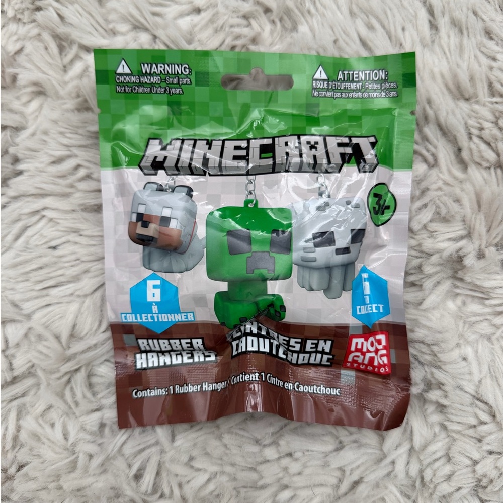 Minecraft Rubber Hanger Blind Bag